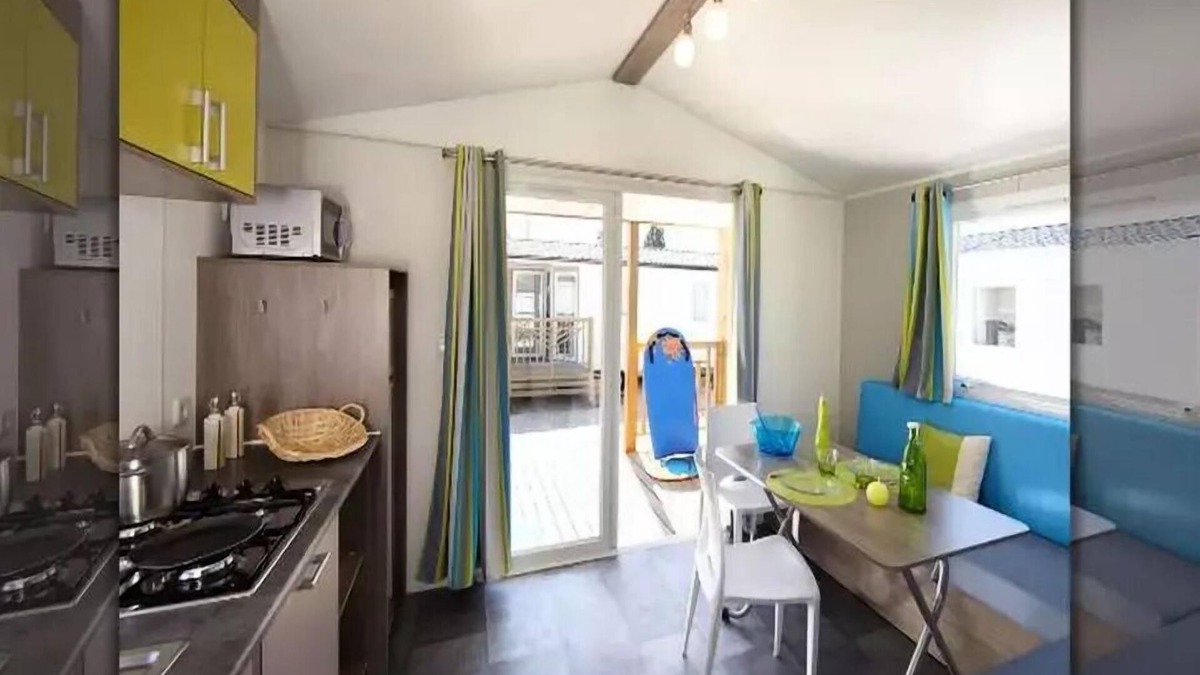 Saint-Paul-en-Born House | Camping maeva Escapades La Clairière * - Comfort Mobile Home 3 Rooms 4 People + TV