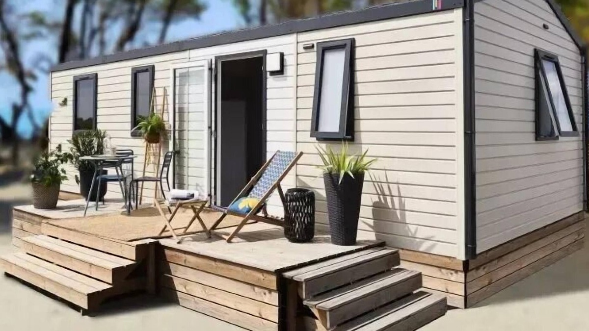 Belus House | Camping maeva Respire La Comtesse * - Mobile Home Vénézia 4 Rooms 6 People Air Conditioned + TV