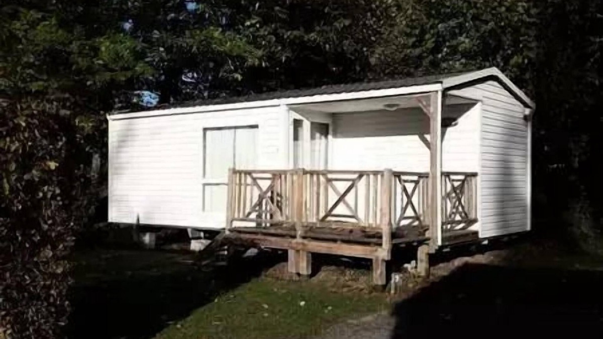 Jumieges House | Camping of the Forest * - Mobil home Bamboo 4 people
