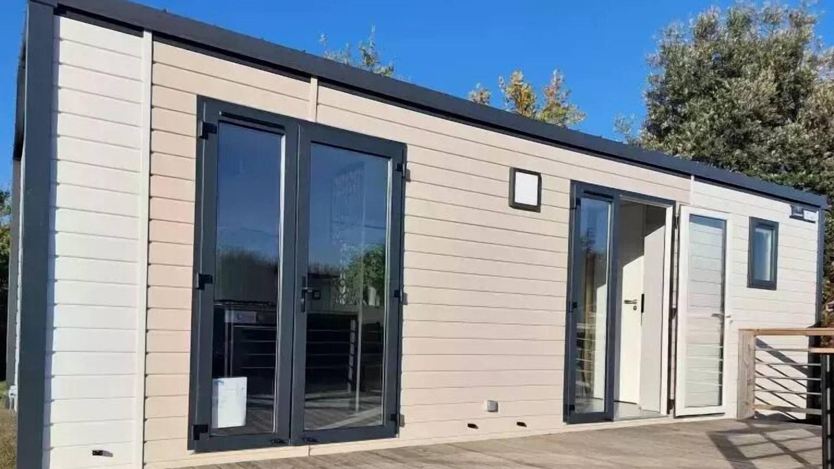 Auphelle House | Camping Paradis les 2 Îles - Mobile home Eden 4 rooms 6 people Air-conditioned