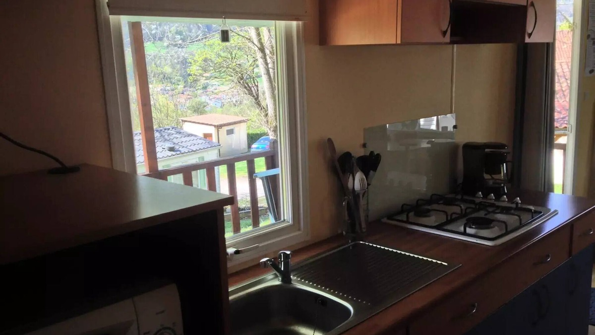 Saint-Girons House | Camping PARC DE PALETES * - Mobile home MRI 2 bedrooms 5 people