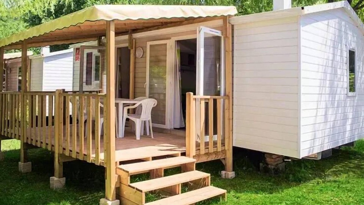 Plonevez-Porzay House | Camping Plage de Treguer* - 3-room mobile home 4/6 people
