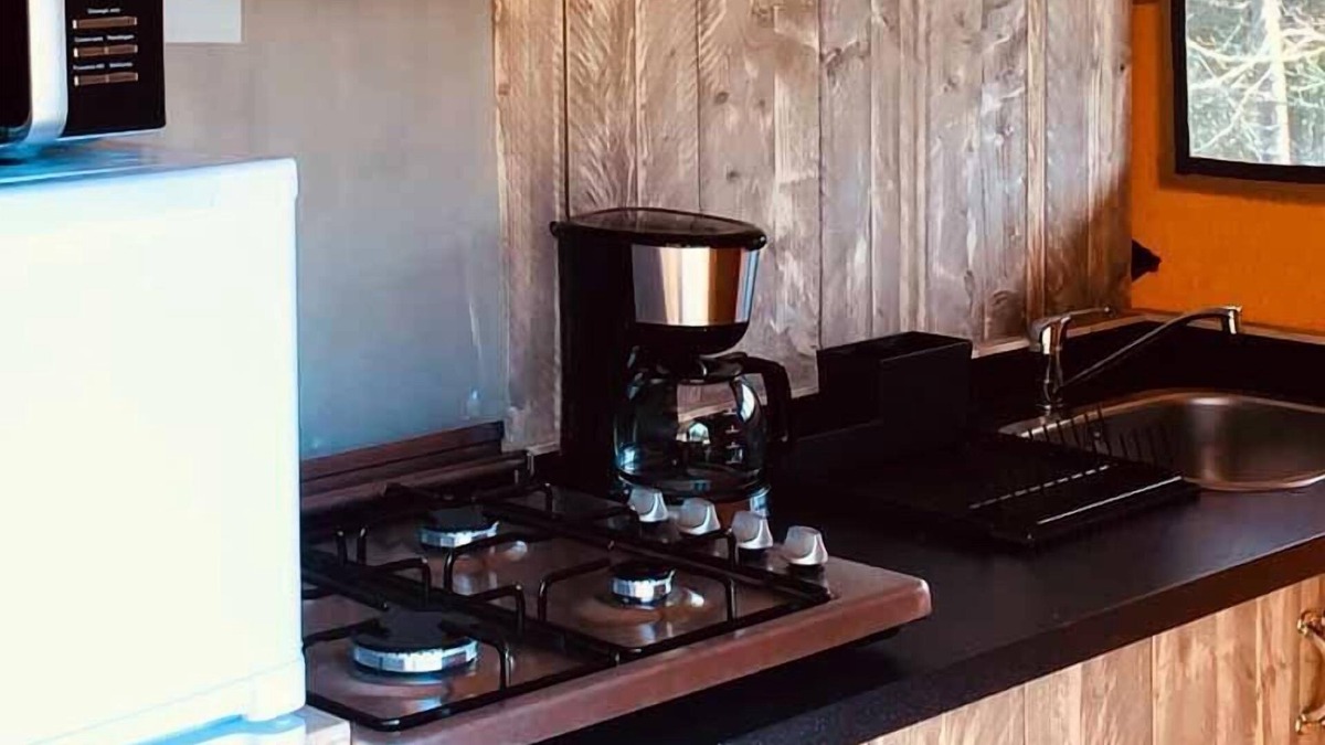 Cassagnabere-Tournas House | Camping Pré Fixe**** - Lodge Safari Woody 3 rooms 4 persons