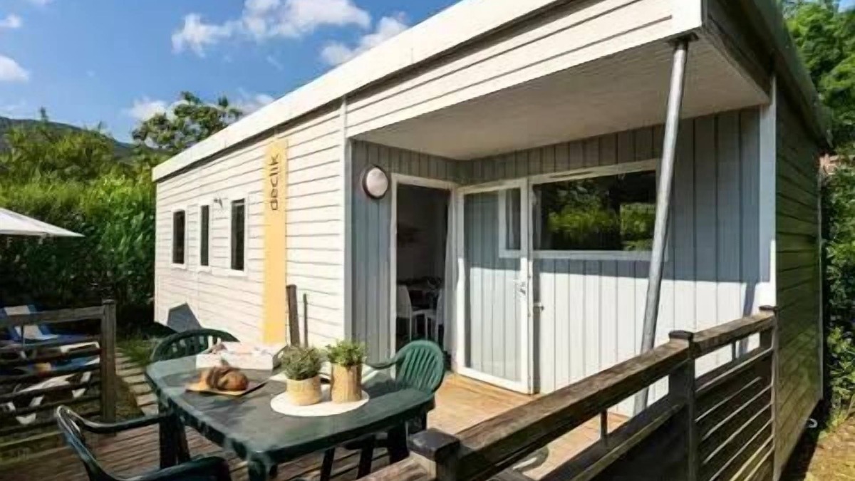 Privas House | Camping Sandaya Les Jardins De Privas **** - Mobile home for 6 people