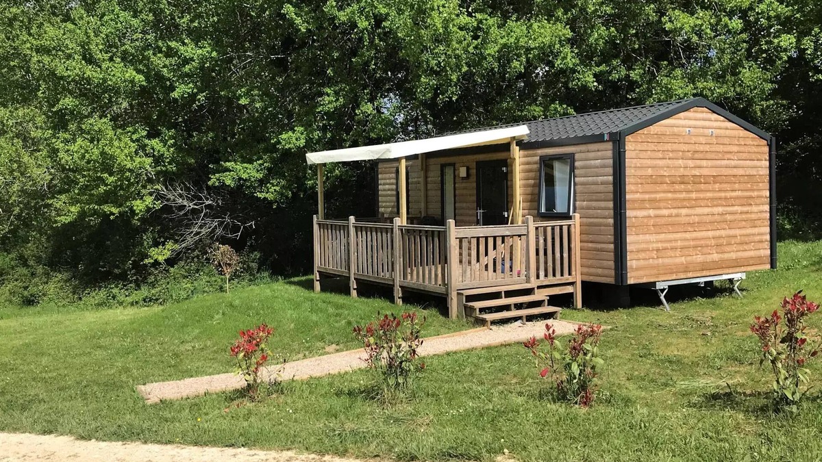 La Douze House | Camping Ushuaïa Villages Le Bois Coquet * - Bermuda mobile home - 2 bedrooms - TV - 27m² 6 people