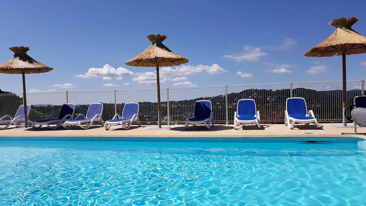 Ucel Ski Chalet | Camping Ushuaïa Villages les Pins d'Ucel * - ROMARIN - Chalet 21 m² bunk beds for 4 people
