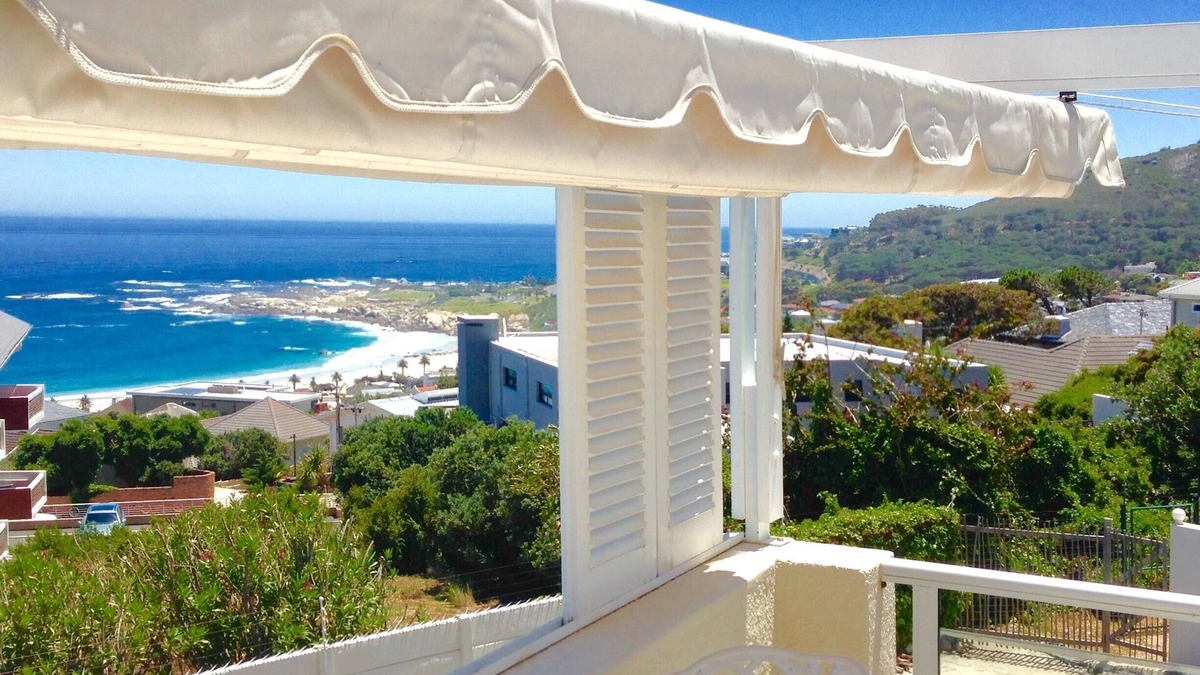 Camps Bay Cottage | Camps Bay Cottage with Sea Views and Pool and Free WI FI