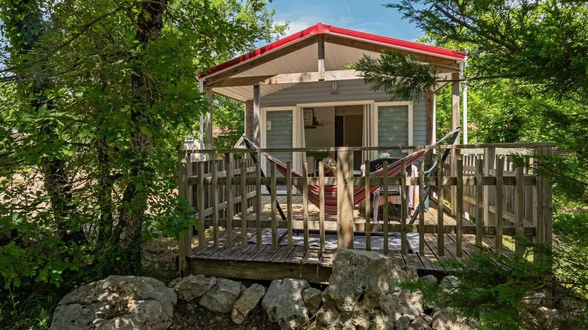 Saint-Antonin Noble Val House | Campsite Les 3 Cantons* - Mobile home Aveyron 3 rooms 4 persons
