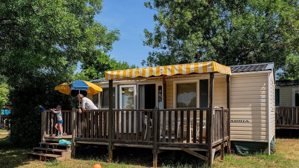 Saint-Amans-des-Cots House | Campsite Domaine des Tours* - Mobile home Comfort 4 rooms 6 people air-conditioned