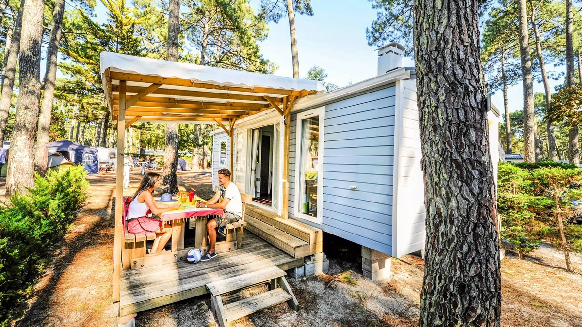 Messanges House | Campsite Domaine de La Marina* - Mobile Home 3 Rooms 4/6 People