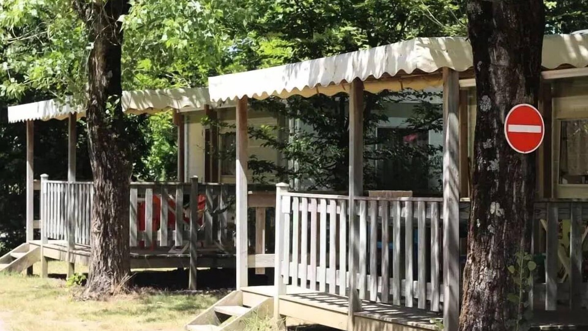 Les Achards House | Campsite Flower le Pavillon* - Bambi mobile home 3 rooms 4 people Without Sanitary