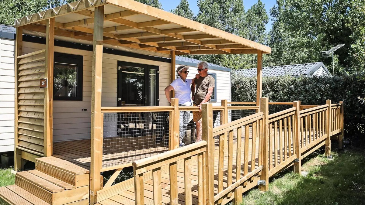 Les Achards House | Campsite Flower le Pavillon* - Mobil home Confort PMR 3 rooms 4/6 people