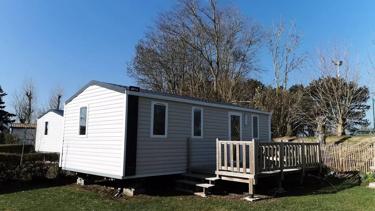 Saint-Aubin-sur-Scie House | Campsite Flower Vitamin' * - Mobile home Titania 4 rooms 6 people