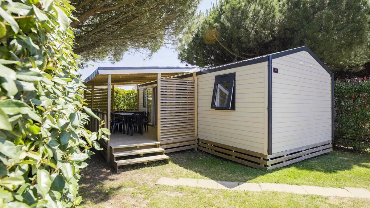 Les Sables d'Olonne House | Campsite Le Bel Air * - Magical Mobile Home 4 Rooms 6/8 People + TV