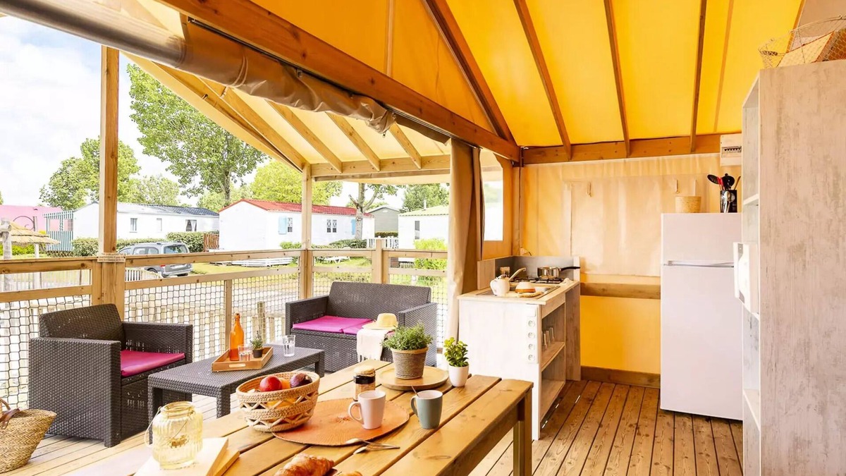 Loches House | Campsite La Citadelle* - PREMIUM Lodge - 2 bedrooms 4 people