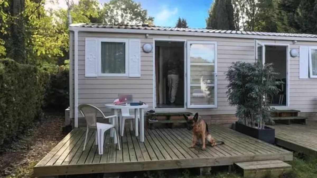 Saint-Leu-dEsserent House | Campsite Le Pré des Moines * - Mobile home ROMARIN + 1 bedroom 2 people