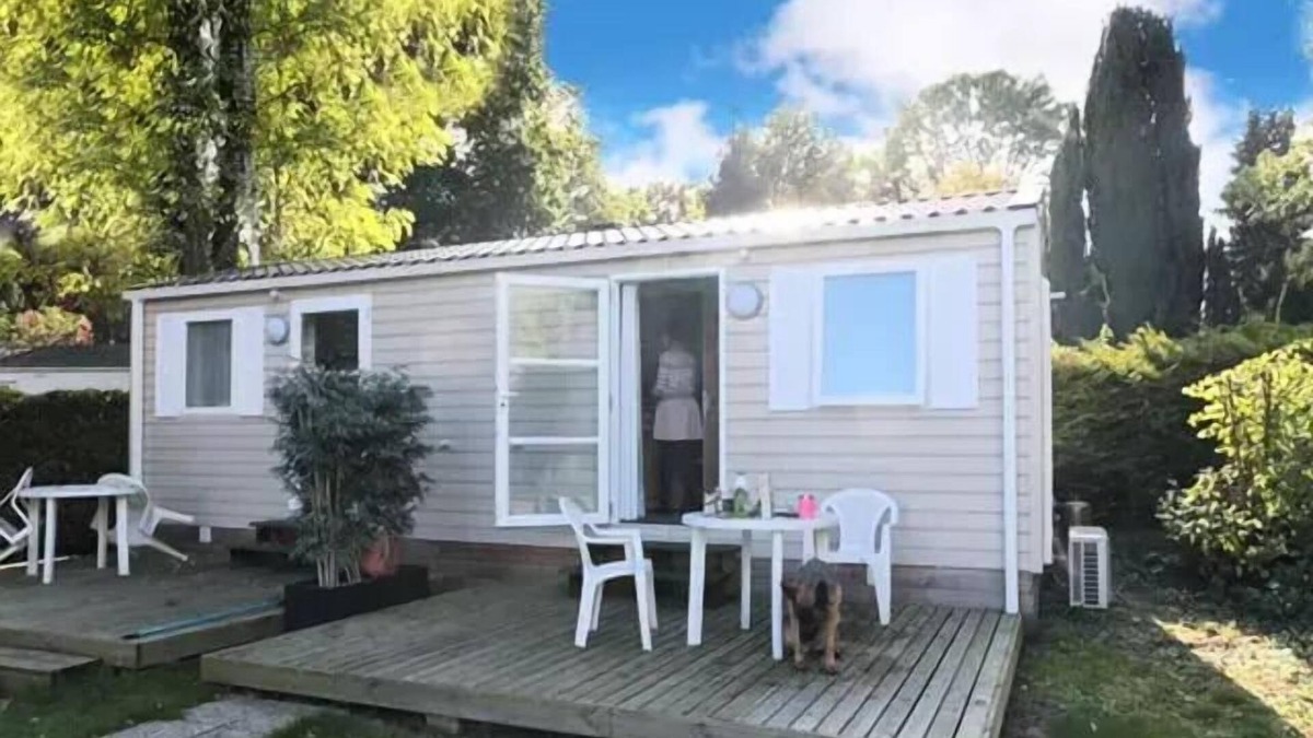 Saint-Leu-dEsserent House | Campsite Le Pré des Moines * - Mobil-home BASILIC + 1 bedroom 2 people
