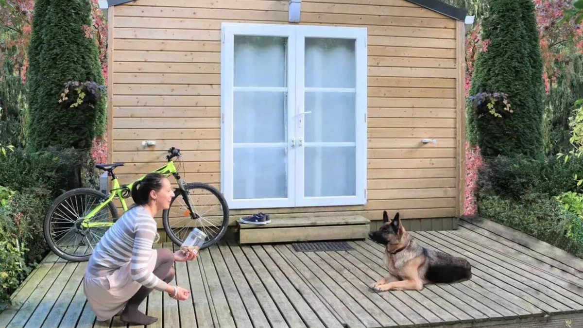 Saint-Leu-dEsserent House | Campsite Le Pré des Moines * - Mobile home SARRIETTE + 1 bedroom 2 to 4 people - 2 pers. included in the tariff