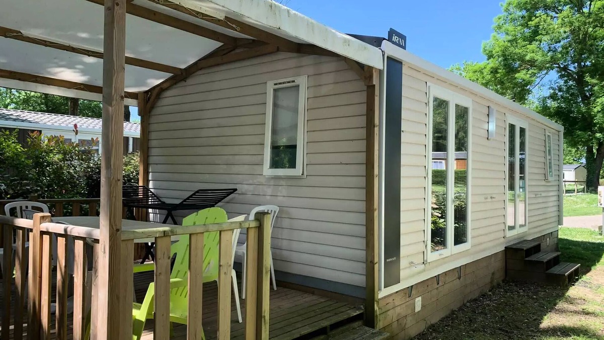 Saint-Leu-dEsserent House | Campsite Le Pré des Moines * - Mobile home PISSENLIT + 2 bedrooms 2 to 6 people - 2 pers. included in the tariff