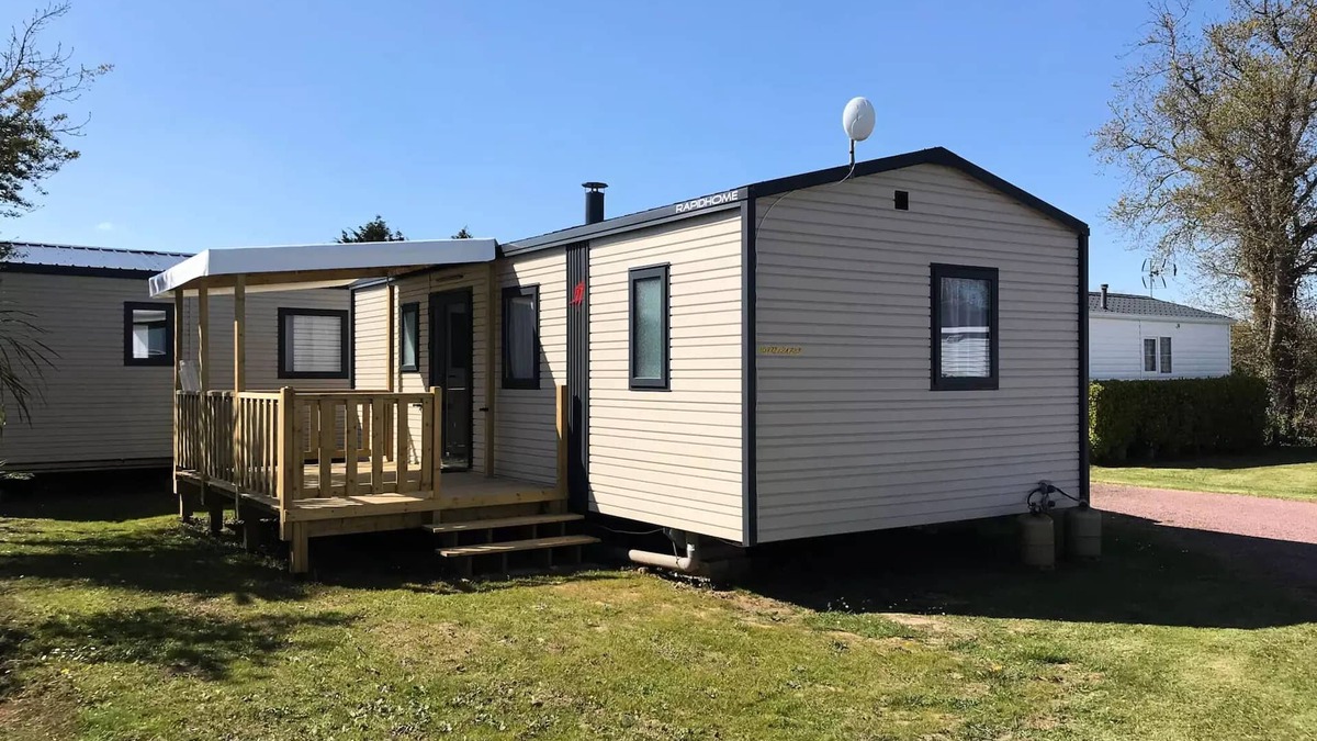 Quettehou House | Campsite Le Rivage * - Mobil Home Grand Comfort 3 bedrooms 6 people