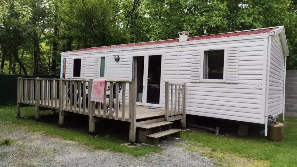 Saint-Laurent-sur-Sevre House | Campsite Le Rouge Gorge* * - MOBILE HOUSE 36m2 (4 bedrooms) TRIBU 8 persons