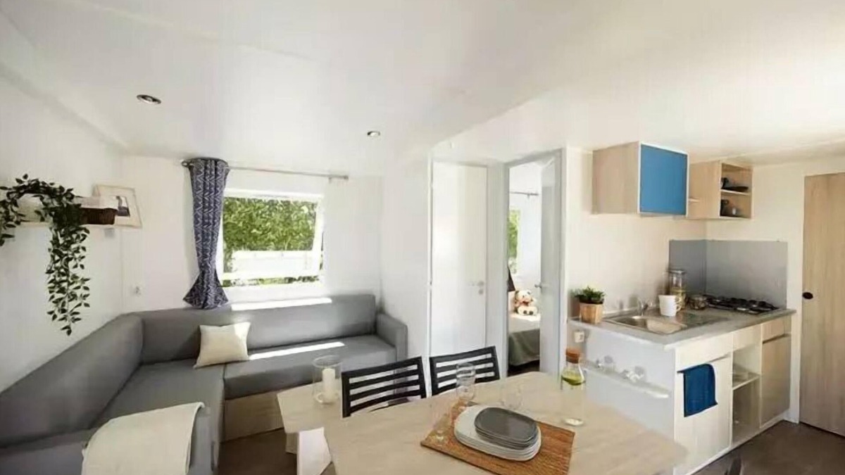 Rieux-de-Pelleport House | Campsite Les Mijeannes* - 3-room mobile home for 4 people