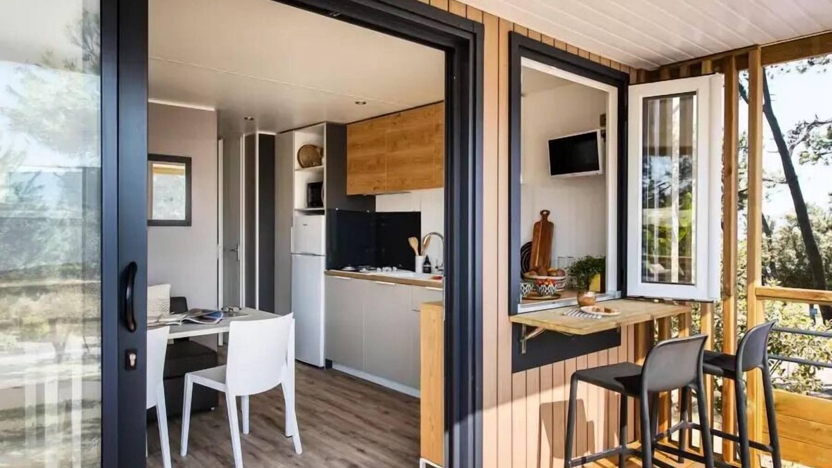 Orpierre House | Campsite Les Princes d'Orange * - Mobile home Comfort Bay - 2 bedrooms 5 people