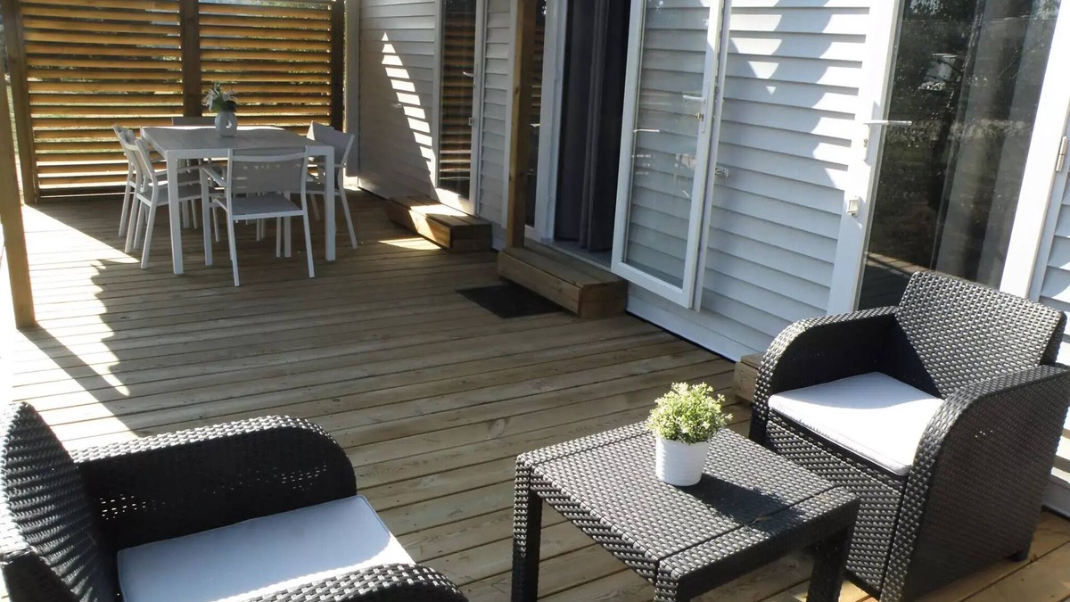 Chastanier House | Campsite Les sous bois du Lac * - Ophéa 3-room privilege mobile home for 6 people