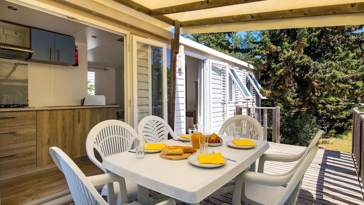 Saint-Thome House | Campsite Medrose* - 4-room mobile home for 6 people with air conditioning