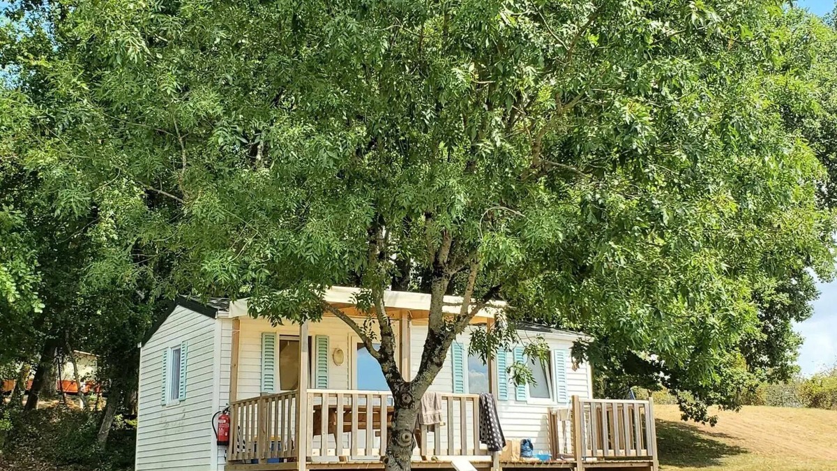 Soturac House | Campsite Nature Le Valenty * - Mobile home 2 bedrooms panoramic Dordogne 6 people