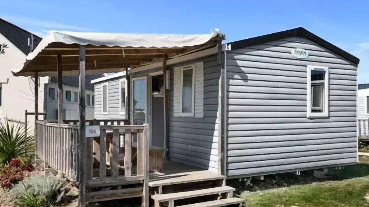Ouistreham House | Campsite Riva Bella * - 4-room Comfort mobile home for 6 people, air-conditioned