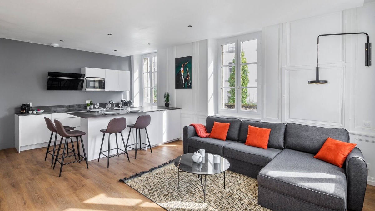 Dinan - Saint-Malo Apartment | Camus - le 31 bis - Très bel appartement à Rennes
