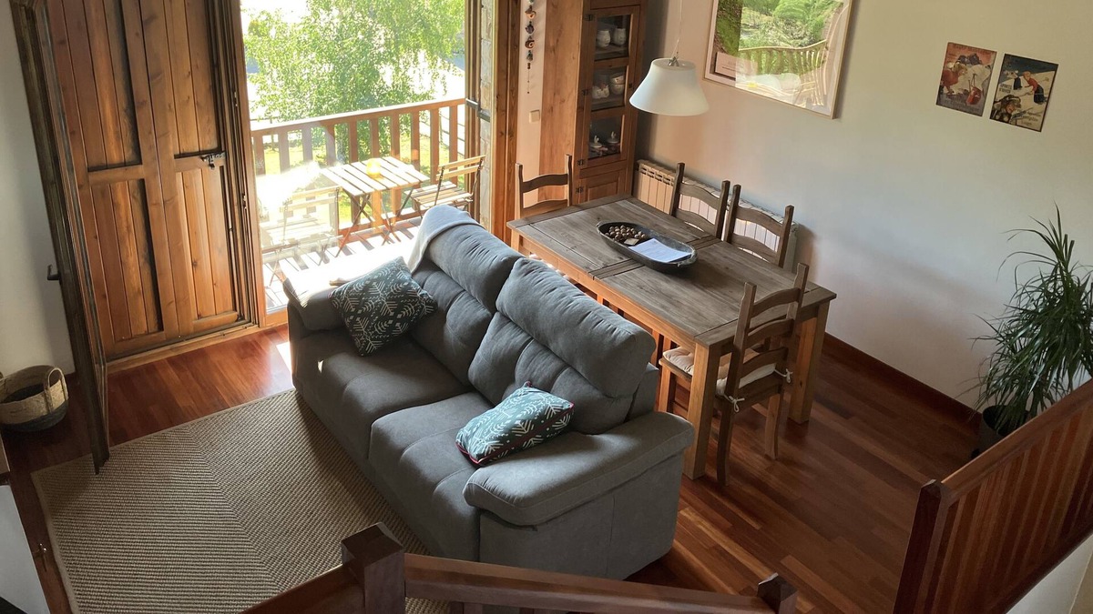 Vilallonga de Ter Apartment | Can Roc, the small apartment in Muntanya. Ideal for parelles, wrapped in nature
