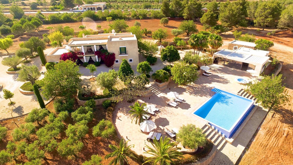 Santa Eulalia del Rio Villa | Can Vicent Rafal newbuilt villa with pool&BBQ