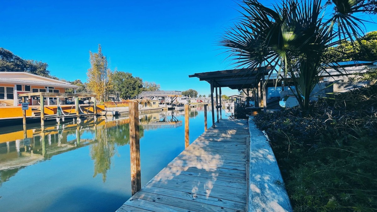 Indian Harbor Estates House | Canal Front Escape with Boat Dock!
