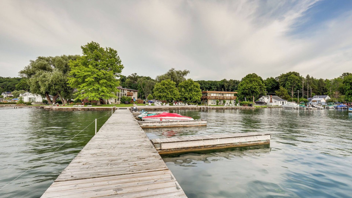 Rushville Condo | Canandaigua Lake Romantic Getaway w/Boat Slip!