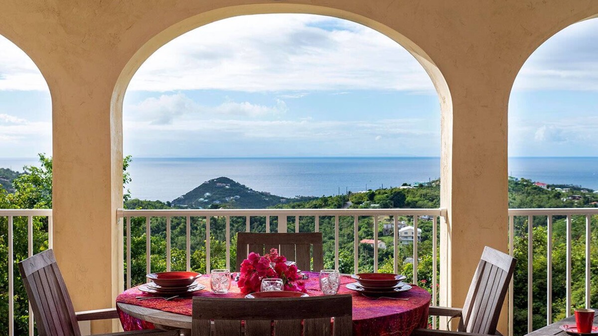 Estate Pastory Villa | Caneel Trailside: Expansive Views of the Caribbean!