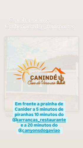 Caninde de Sao Francisco House | Canindecasadeveraneio