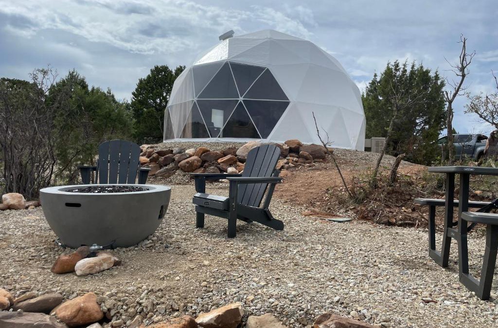 Monticello Resort | Canyon Rim Domes - A Luxury Glamping Experience!