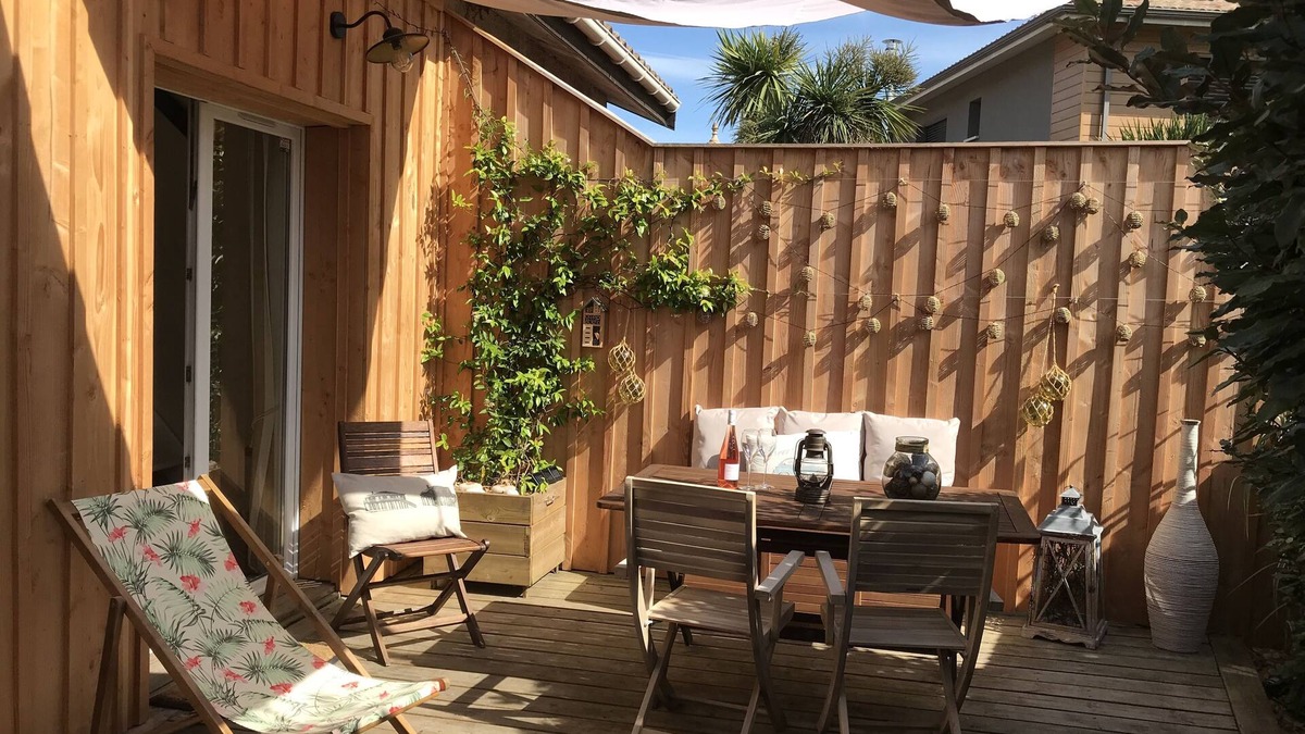 Ares House | Cap Ferret peninsula and ocean beaches - Wooden terrace - Beach 2 km
