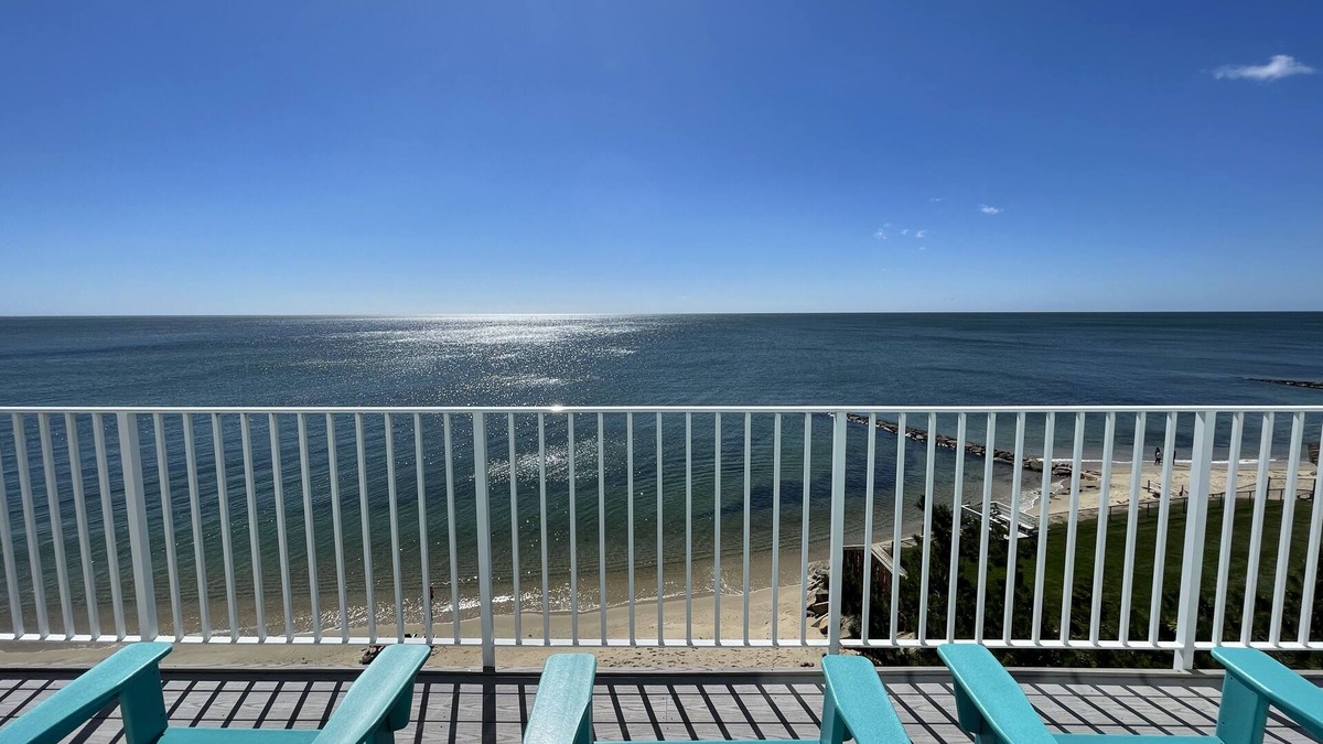 Dennis Port Condo | Cape Cod Oceanfront New Penthouse w Ocean View & Private Beach! [in Building B]