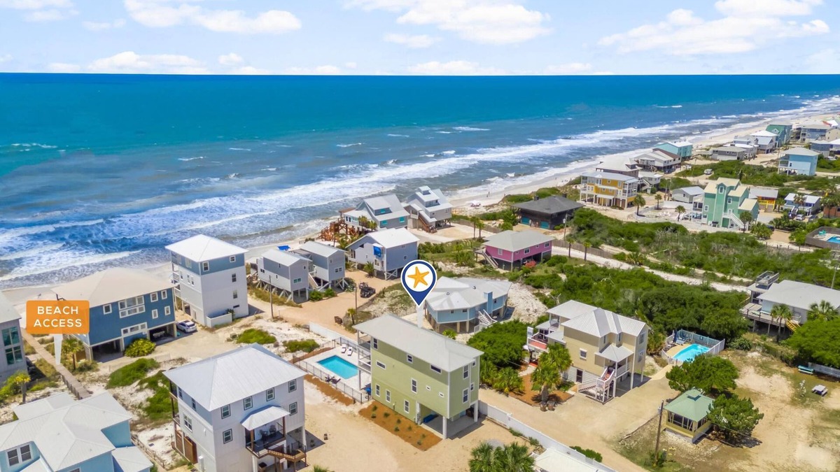 Cape San Blas House | Cape San Blas Beach House - Beach Hop - Pet Friendly, Beach, Private Pool