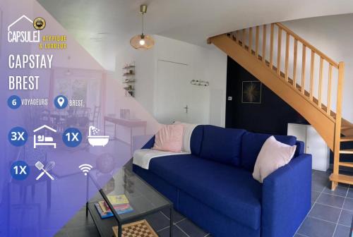 Lambezellec Apartment | Capstay - Brest - Lambezellec- 7 minutes des plages et du port