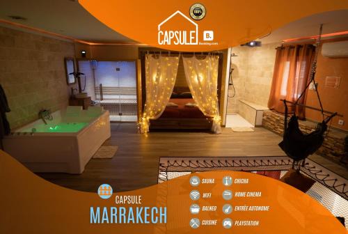 Trith-Saint-Leger House | Capsule Marrakech I Chicha I Sauna I Balnéo I Console PS5 I Cinéma