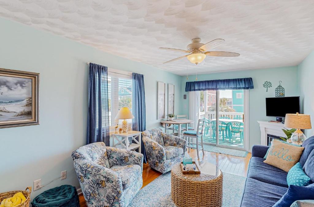 Holden Beach Apartment | Captain's Villa 9-C Sunshine Ally