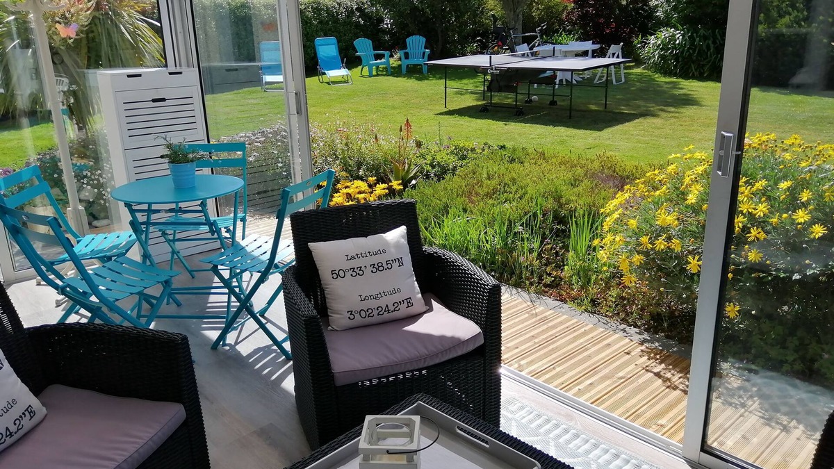 Henvic House | CARANTEC 4 km renovated house in 2015 classified 3 stars private garden.