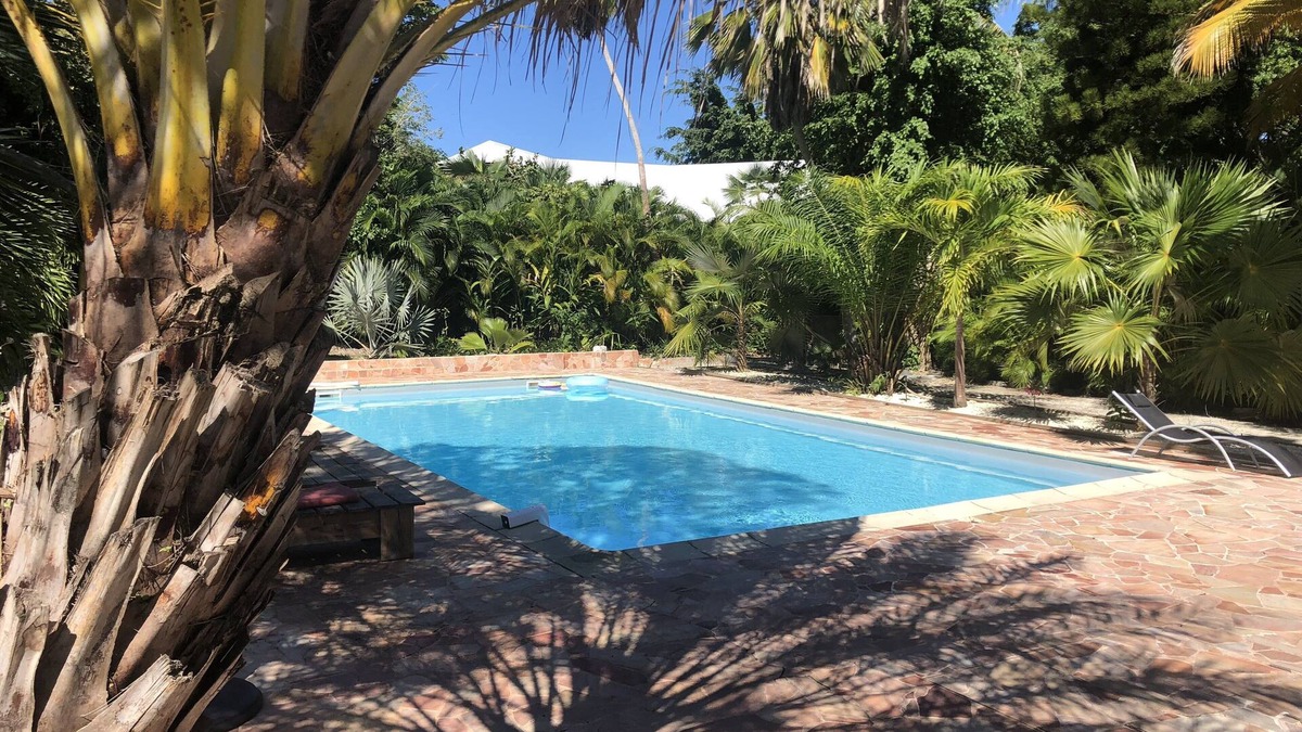 Saint-Francois House | Caribbean Oasis, Ocean view, large private pool, tropical garden, & min to beach