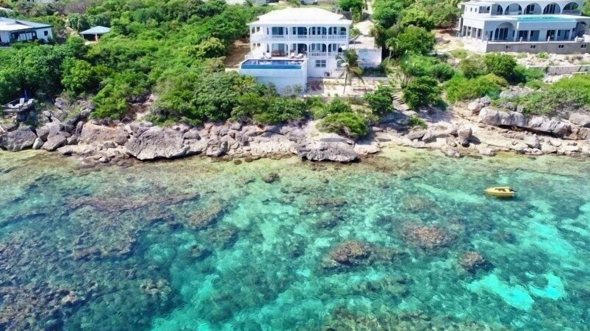 Island Harbour Villa | Caribbean Rhapsody Villa, Oceanfront Island Harbour Anguilla!