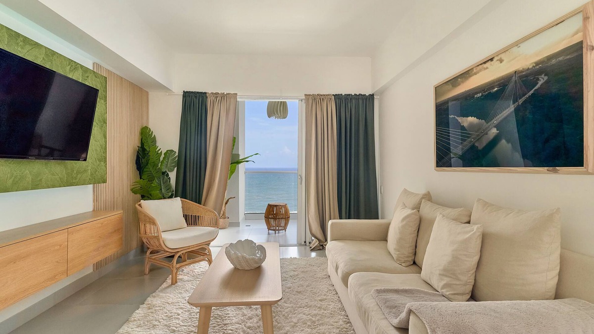 Juan Dolio Apartment | Caribbean Sunset Break Beachfront Apt.