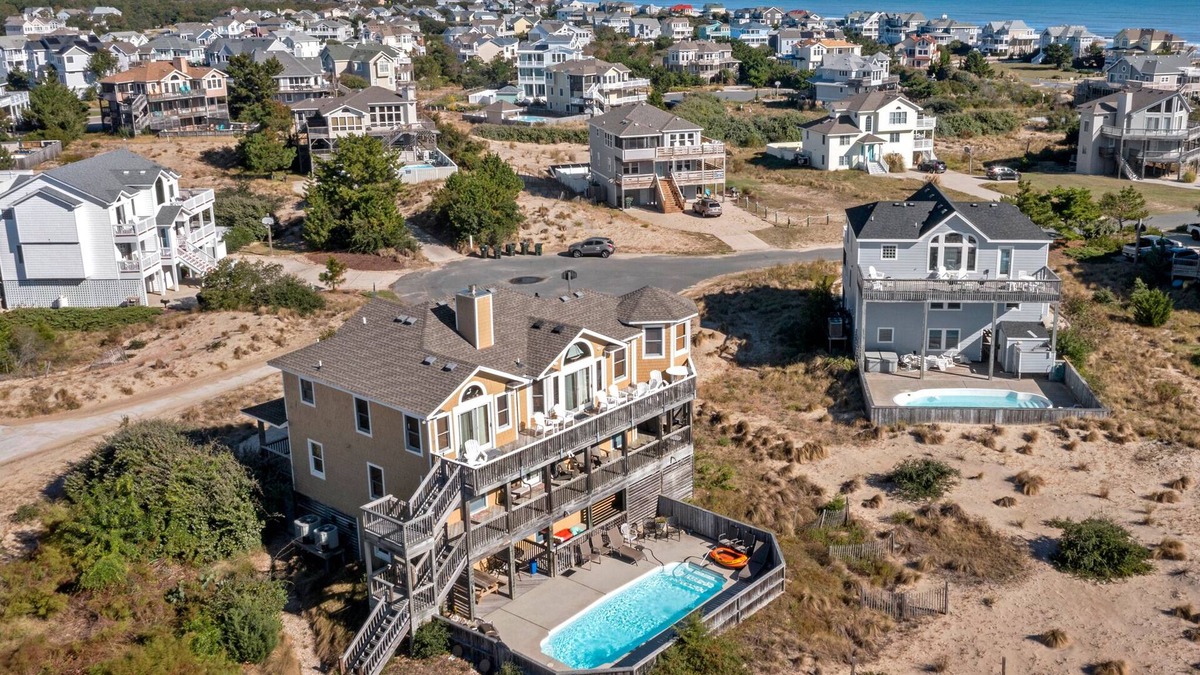 Ocean Hill House | Carolina Daydreamin': Ocean Views, Private Pool & Spa